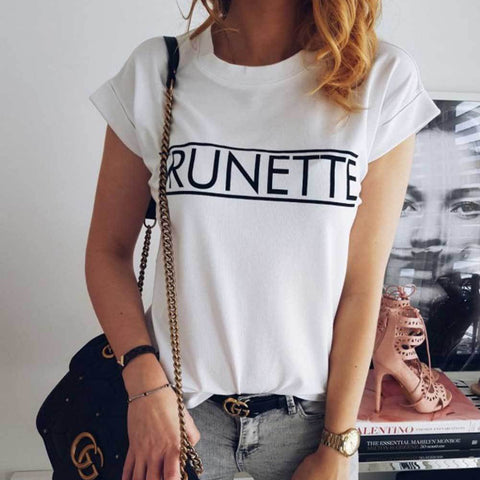 Short Sleeve Basic Tee Shirt Summer Casual Tops Hipster Tumblr Harajuku Brand Blouse Women's Clothing