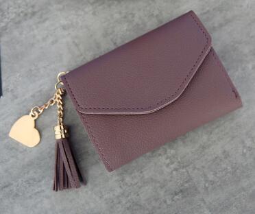 Brand Designer Coin Purses Leather Wallets Women Long Tassel Luxury Clutch Phone Wallets Female Credit Card Holder Money Bags