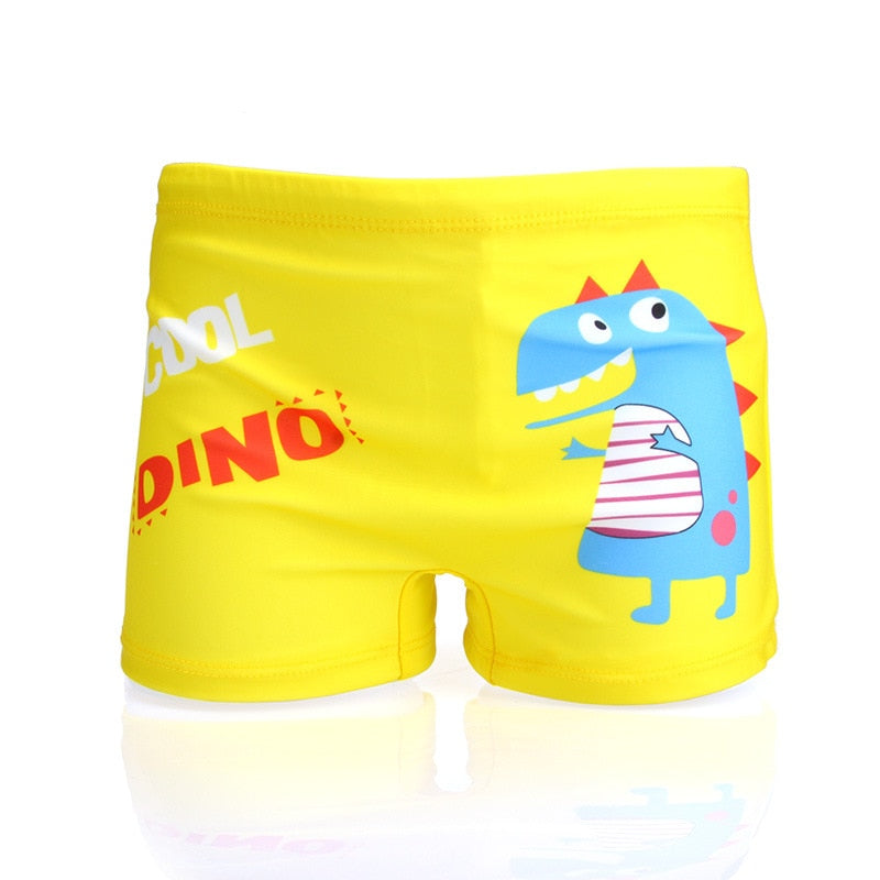 Baby Boy Swimming Trunks dinosaur fish Print Cartoon Bathing Suit Children Swim Shorts Kids Toddler Beach Swimwear Pool Shorts