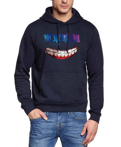 Sudaderas con capucha kpop Tokyo Ghoul para hombre, novedad, sudadera divertida de hip-hop, chándales harajuku informales de lana con capucha para Otoño e Invierno