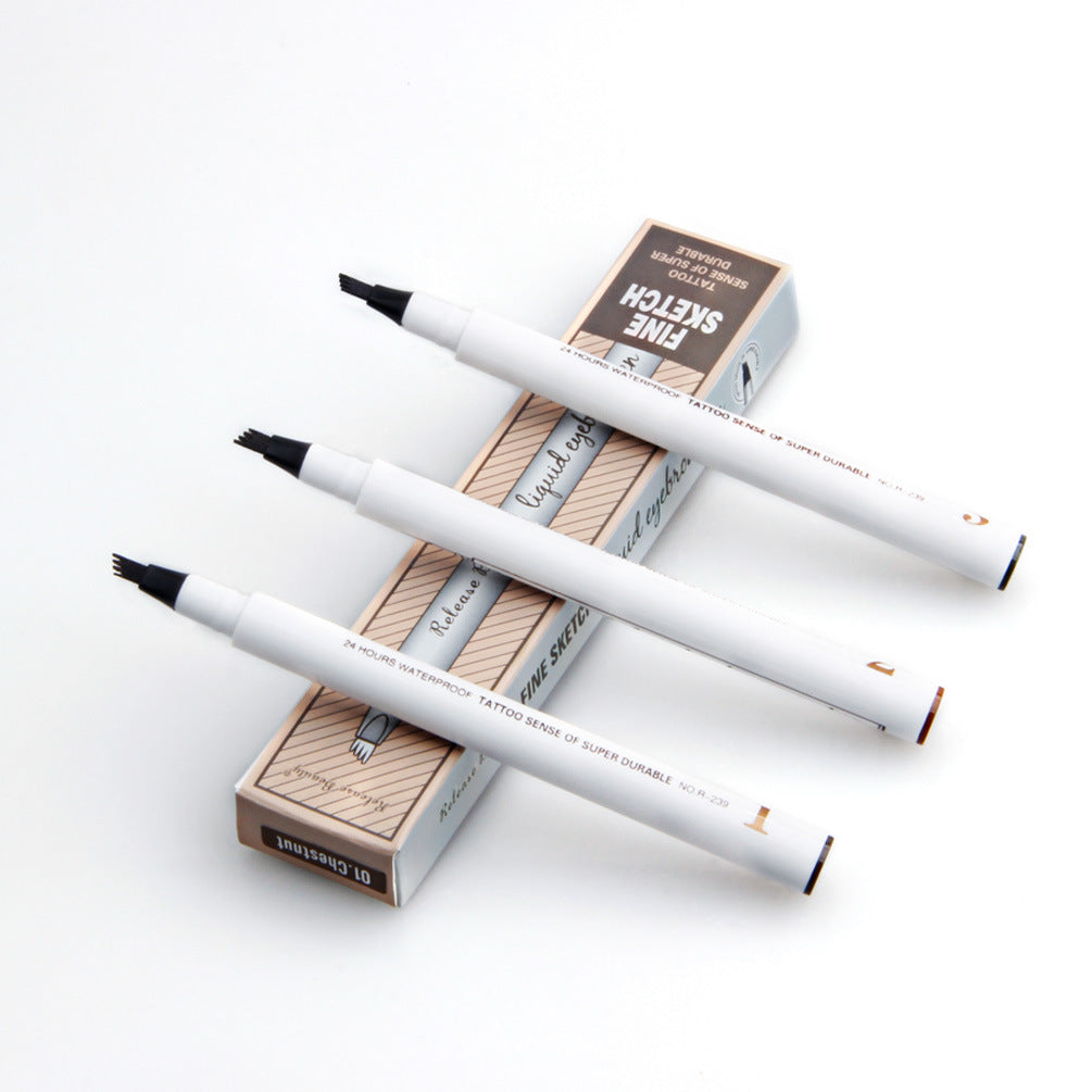 RELEASE BEAUTY Liquid Eyebrow Pencil Very Fine Micro Carving Eyebrow Pencil Is Easy For Lazy People To Use