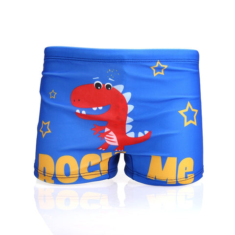 Baby Boy Swimming Trunks dinosaur fish Print Cartoon Bathing Suit Children Swim Shorts Kids Toddler Beach Swimwear Pool Shorts