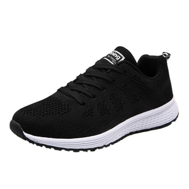 Sport Women Cushion Sports Shoes Outdoor Breathable Rose Mesh Sneakers