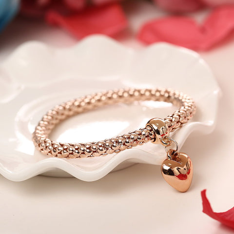 3 Pcs/Set Crystal Owl Heart Charm Bracelets & Bangles Gold/Silver Plated Elephant Anchor Pendants Rhinestone Bracelets For Women