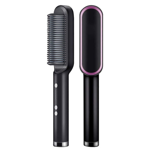 Professional Hair Straightener Tourmaline Ceramic Hair Curler Brush Hair Comb Straighteners Curling Hair Iron Hair Styler Tool