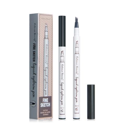 RELEASE BEAUTY Liquid Eyebrow Pencil Very Fine Micro Carving Eyebrow Pencil Is Easy For Lazy People To Use