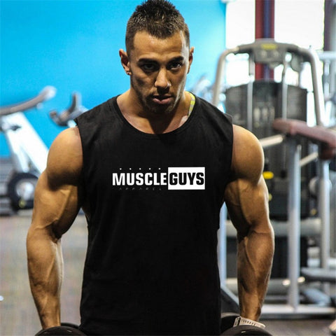 Stringers Camisetas sin mangas Singlet Marca gimnasios Ropa Camiseta sin mangas