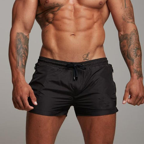 Neue Herren Badeanzug Sexy Bademode Männer Schwimmen Shorts Männer Briefs Strand Shorts Sport Anzüge Surf Board Shorts Männer Badehose 