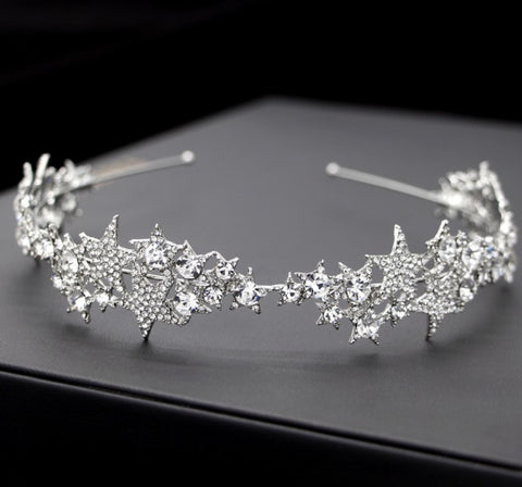 Sternkrone Neues Haarband Hochzeit Haarschmuck Brautschmuck 