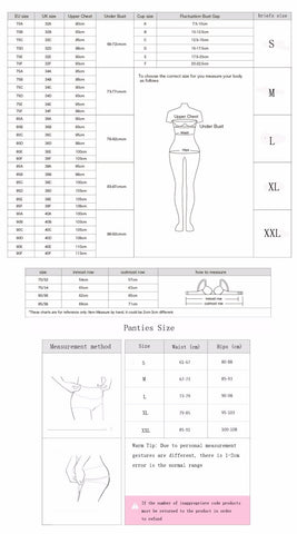 Sexy Intimates Bra Set wire free Underwear Lace Lingerie Push Up bralette Comfortable Bra and panty Sets