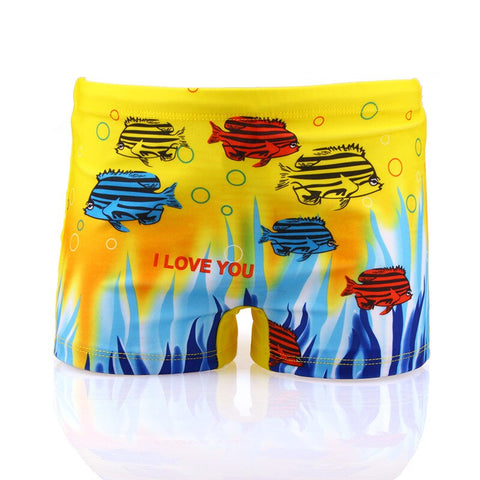 Baby Boy Swimming Trunks dinosaur fish Print Cartoon Bathing Suit Children Swim Shorts Kids Toddler Beach Swimwear Pool Shorts