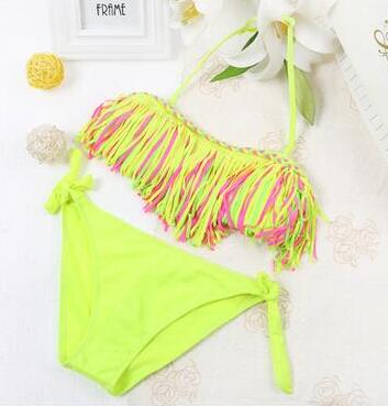 Kids Bikini Girls Swimwear Bathing Sets Swimming