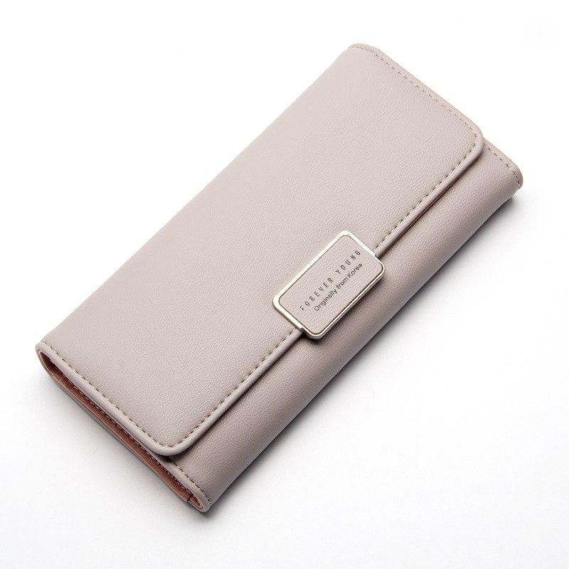 Fashion Women's Purse Women Wallet Long Passport Female Coin Clutch Card Holder Luxury Designer Simple Wallets Female Purses