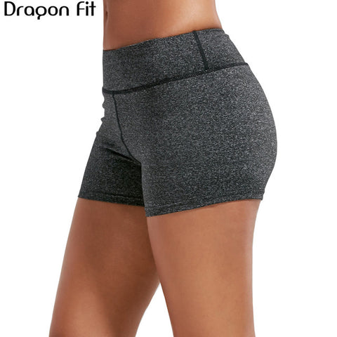 Pantalones cortos deportivos de entrenamiento para mujer, pantalones cortos de verano con cintura elástica de secado rápido para gimnasio y Yoga, pantalones cortos deportivos para correr para mujer