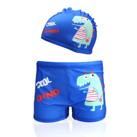 Baby Boy Swimming Trunks dinosaur fish Print Cartoon Bathing Suit Children Swim Shorts Kids Toddler Beach Swimwear Pool Shorts