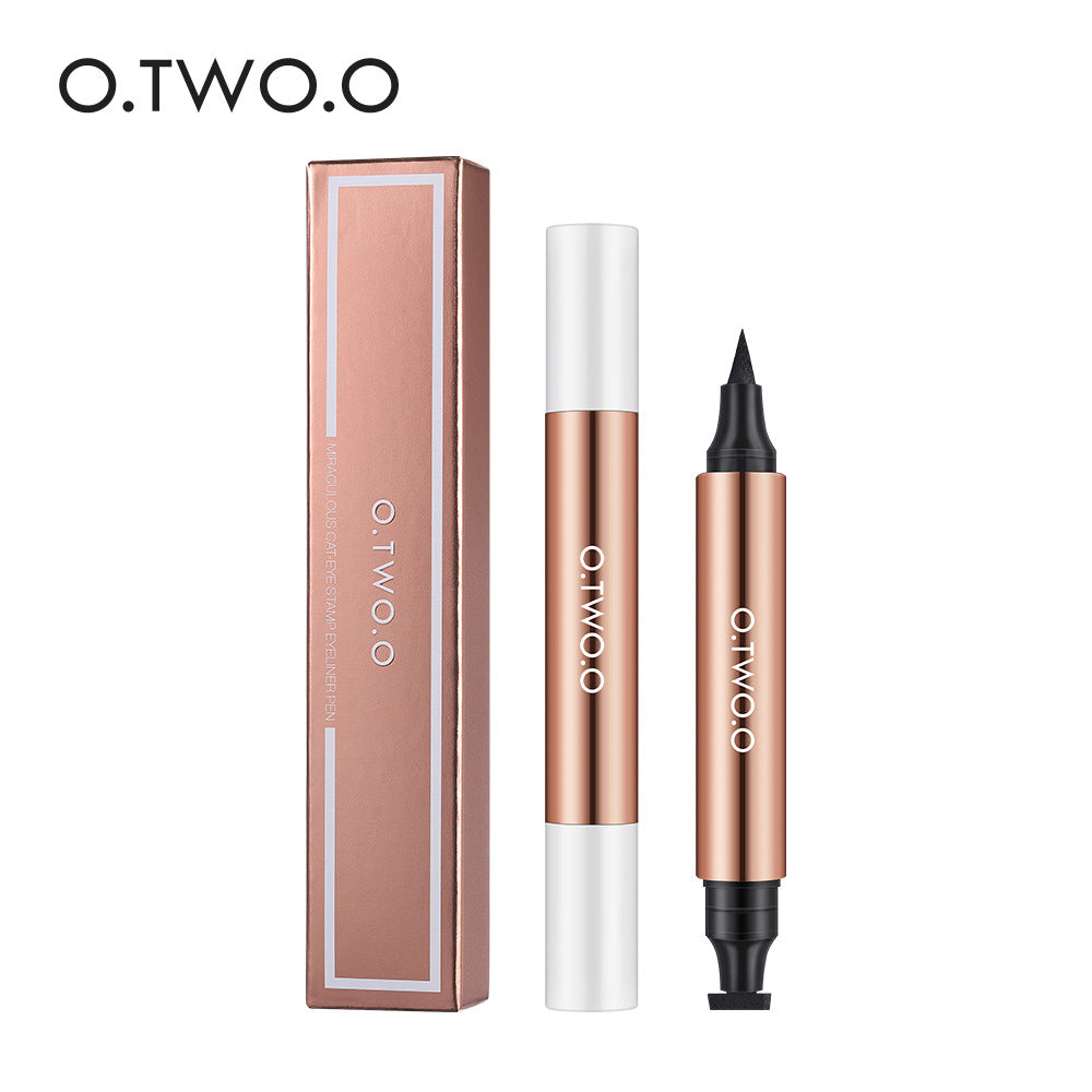 O.TWO.O Stamp Double-ended Eyeliner Charm Cat's Eye Eyeliner Pencil