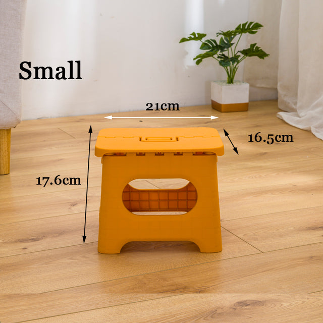 Train Maza Folding Stool Portable Plastic Kindergarten Home Subway Folding Stool Outdoor Small Bench