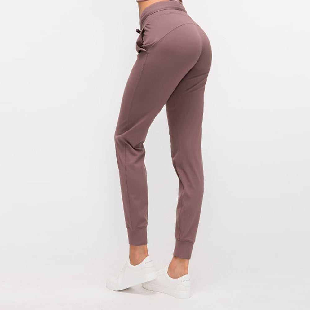 Nepoagym STEP, pantalones deportivos de entrenamiento para mujer, pantalones deportivos para correr con bolsillo, pantalones deportivos para mujer, pantalones suaves para correr