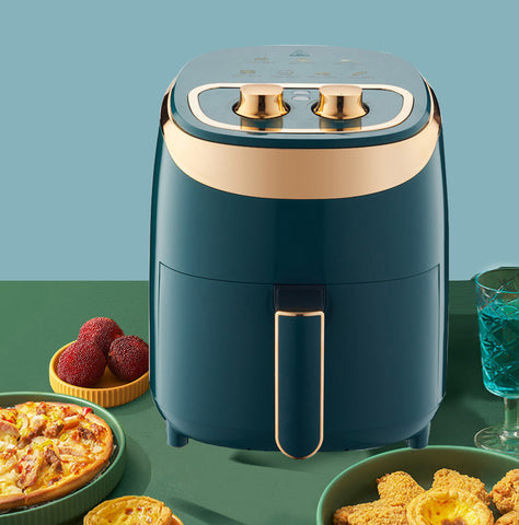 Freidora de aire para el hogar, freidora eléctrica multifunción de gran capacidad, máquina para patatas fritas, 3,5 L 