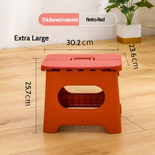 Train Maza Folding Stool Portable Plastic Kindergarten Home Subway Folding Stool Outdoor Small Bench