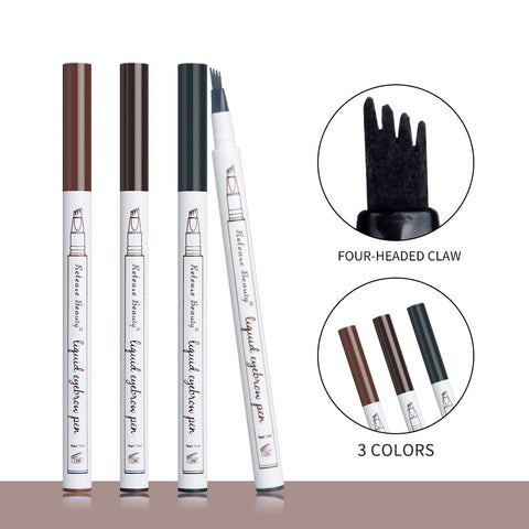 RELEASE BEAUTY Liquid Eyebrow Pencil Very Fine Micro Carving Eyebrow Pencil Is Easy For Lazy People To Use