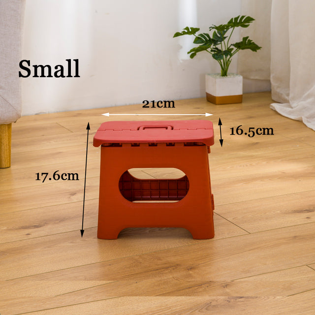 Train Maza Folding Stool Portable Plastic Kindergarten Home Subway Folding Stool Outdoor Small Bench