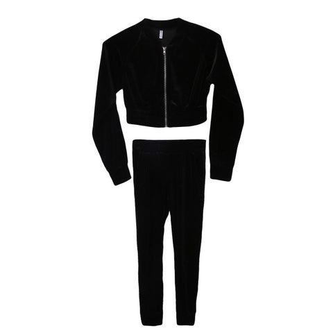 Velvet Tracksuit Velour smooth soft Suit