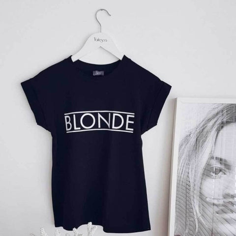 Short Sleeve Basic Tee Shirt Summer Casual Tops Hipster Tumblr Harajuku Brand Blouse Women's Clothing