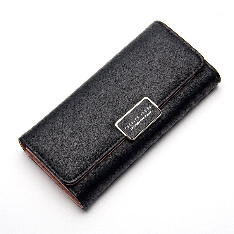 Fashion Women's Purse Women Wallet Long Passport Female Coin Clutch Card Holder Luxury Designer Simple Wallets Female Purses