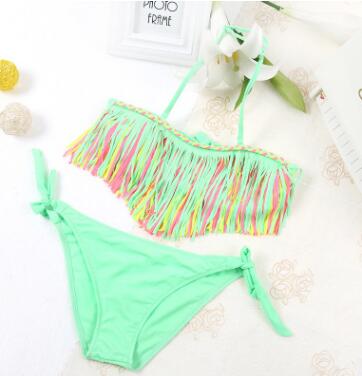 Kids Bikini Girls Swimwear Bathing Sets Swimming