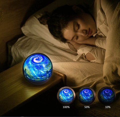 New Galaxy Star Projection Light Girls Bedroom Full of Starlight Atmosphere Lights Children's Holiday Gift Star Lights