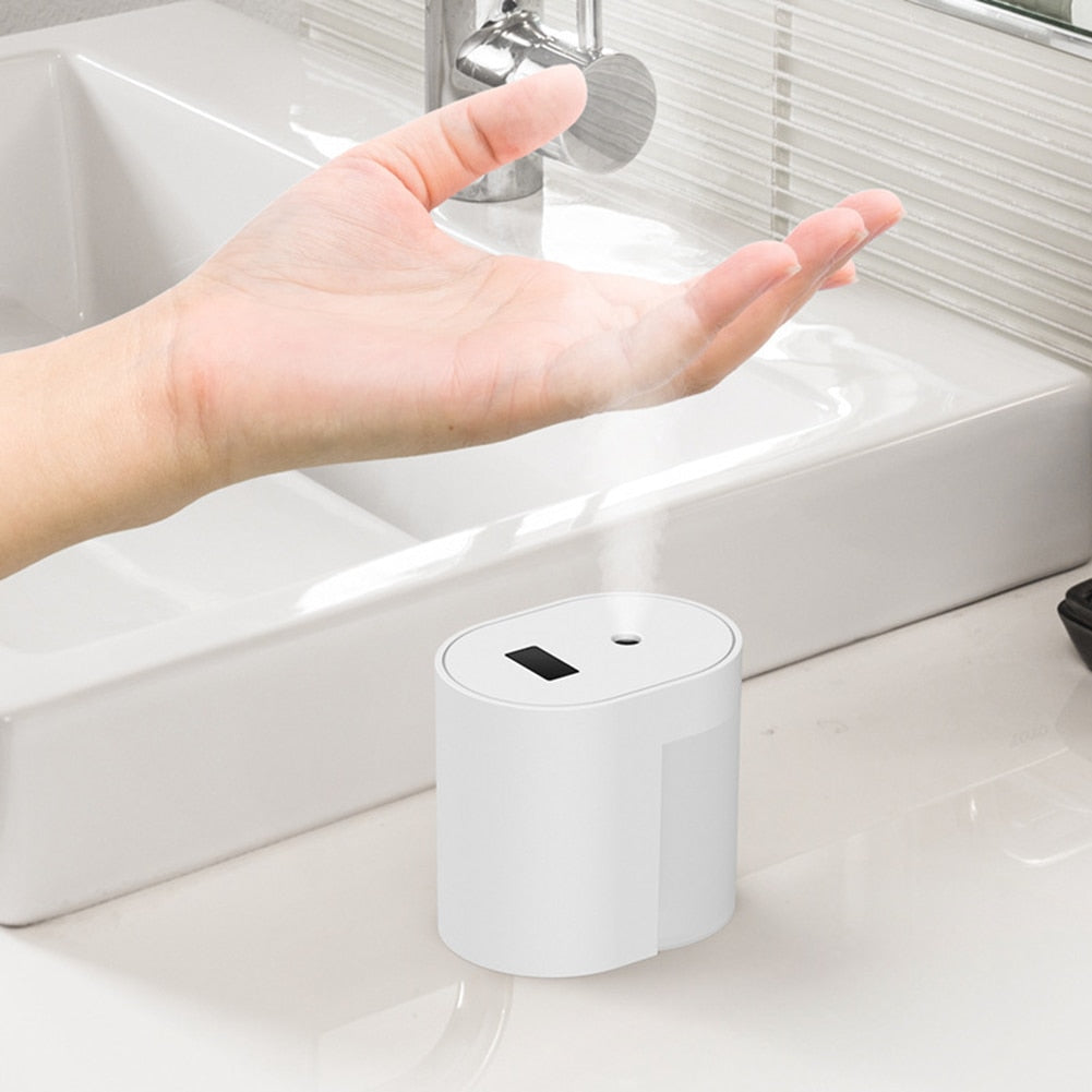 Tragbare Automatische Touchless Smart Sensor Alkohol Spray Dispenser Hand Reiniger Sterilisator für Hause Hand Telefone Reinigung Dropship