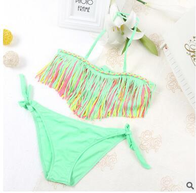 Kids Bikini Girls Swimwear Bathing Sets Swimming