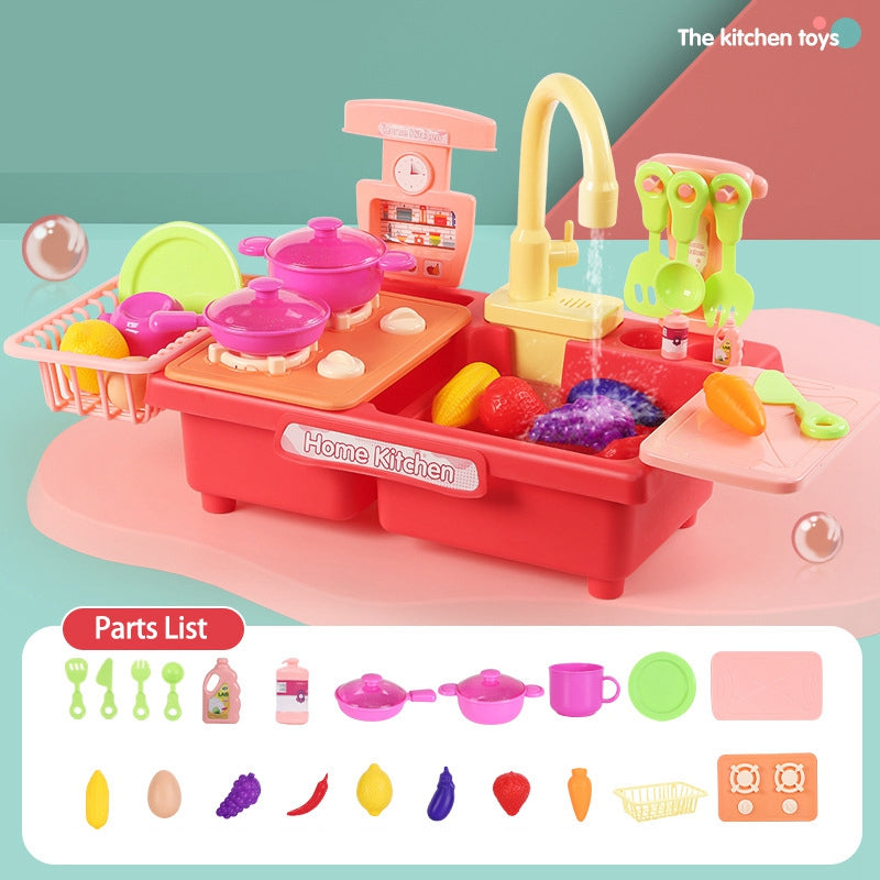 Kitchen Sink Toys Pretend Play Wash Up Kitchen Toys Dishwasher Toys