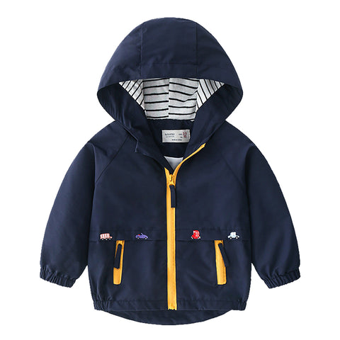 Kinder Winter Fleece Jacken Mit Tasche Zipper Kleinkind Mit Kapuze Windjacke Oberbekleidung Jungen Frühling Herbst Mäntel Kinder Jacken 