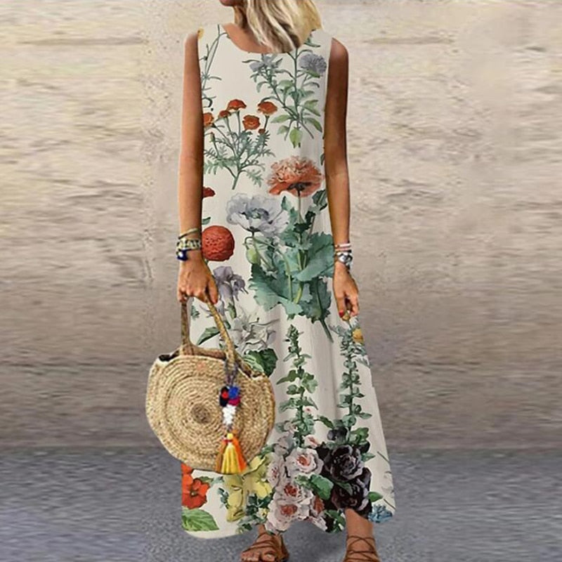 Ladies Bohemia Maxi Dresses