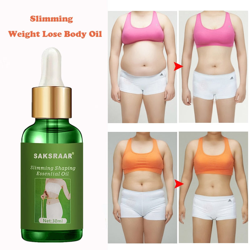 Effect Slimming Product Lose Weight OilsThin Leg Waist Fat Burner Burning Anti Cellulite Weight Loss Slimming Essential Oil 30ML