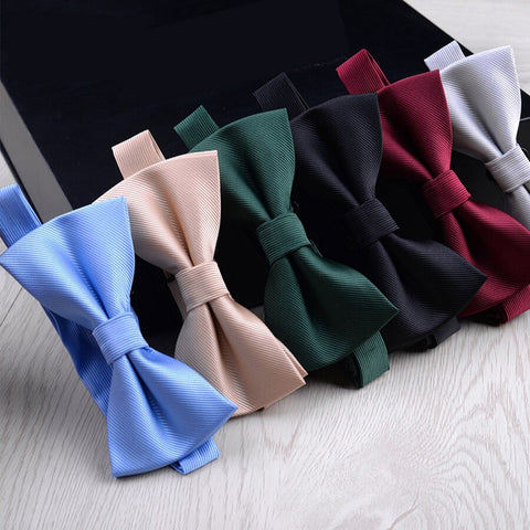 Corbata para hombre, Nudo de mariposa, accesorios para hombre, pajaritas de lujo para hombre, corbata Formal, traje comercial, regalos de boda, pajarita 