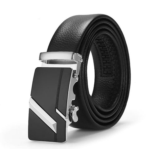 [LFMB] Berühmte Marke Gürtel Männer Top Qualität Echtes Luxus Leder Gürtel für Männer, Strap Männlich Metall Automatische schnalle 