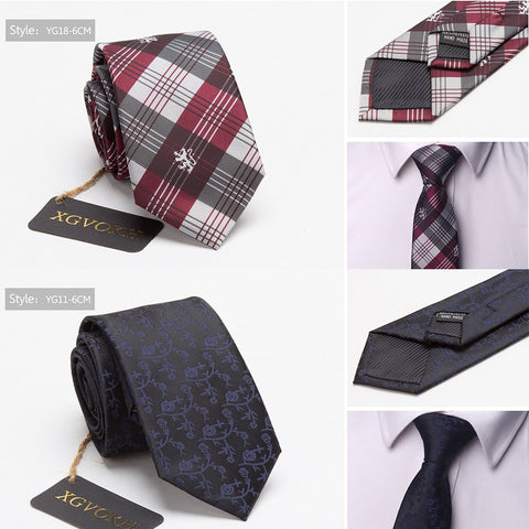 Corbatas para hombre, vestidos para hombre, corbata de boda de negocios, vestido para hombre, regalo legame, gravata, rayas inglesas, tejido JACQUARD de 6cm 