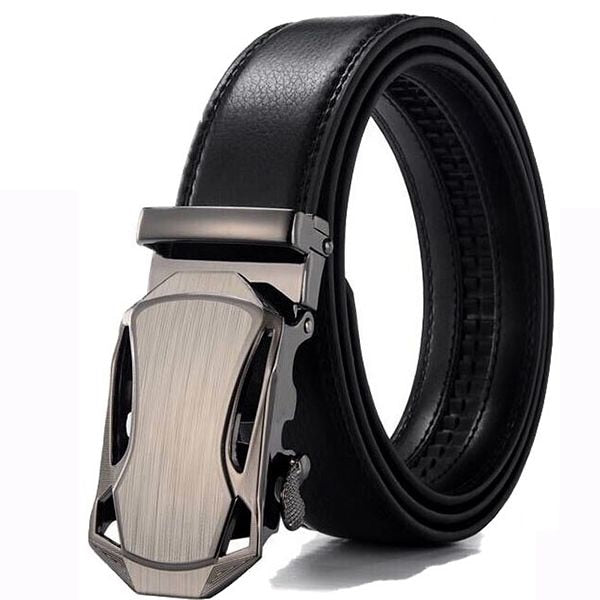 [LFMB] Berühmte Marke Gürtel Männer Top Qualität Echtes Luxus Leder Gürtel für Männer, Strap Männlich Metall Automatische schnalle 