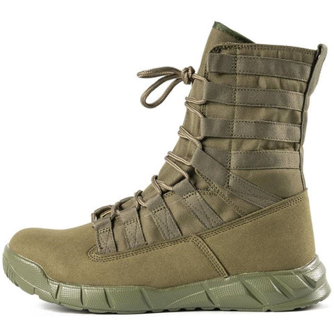 Military Tactical Combat Boots Men Outdoor Hiking Desert Army Boots Lightweight Breathable Male Ankle Boots Jungle Shoes