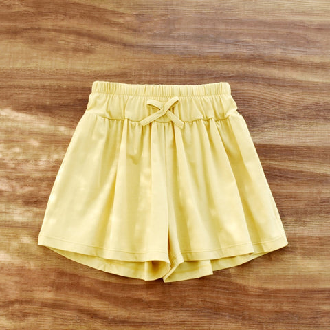 Girls Shorts Summer Outside Wear Cotton Pants Children'S Loose Culottes Leggings Small Children Baby Wide Leg Thin Model