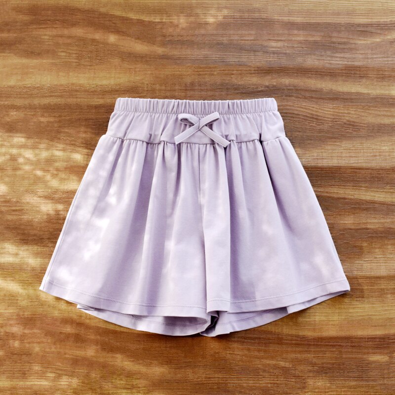 Girls Shorts Summer Outside Wear Cotton Pants Children'S Loose Culottes Leggings Small Children Baby Wide Leg Thin Model