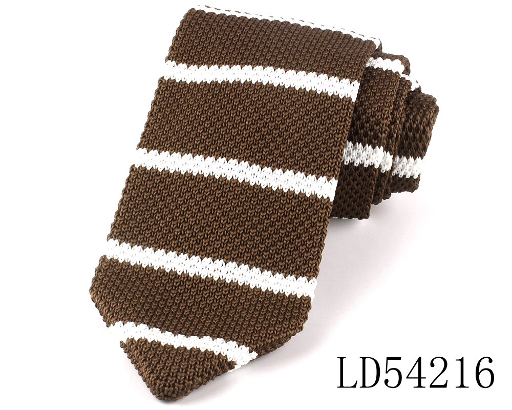 New Knit Ties Casual Skinny Necktie For Party Boys Girls Knitted Striped Neck Tie Wedding Necktie For Groom Neck Wear For Men